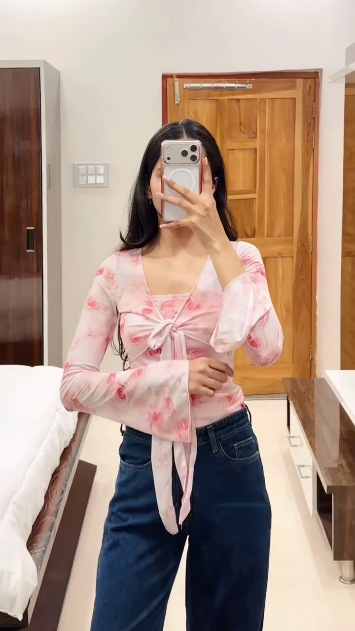 Pastel Yellow Bell Sleeve Top