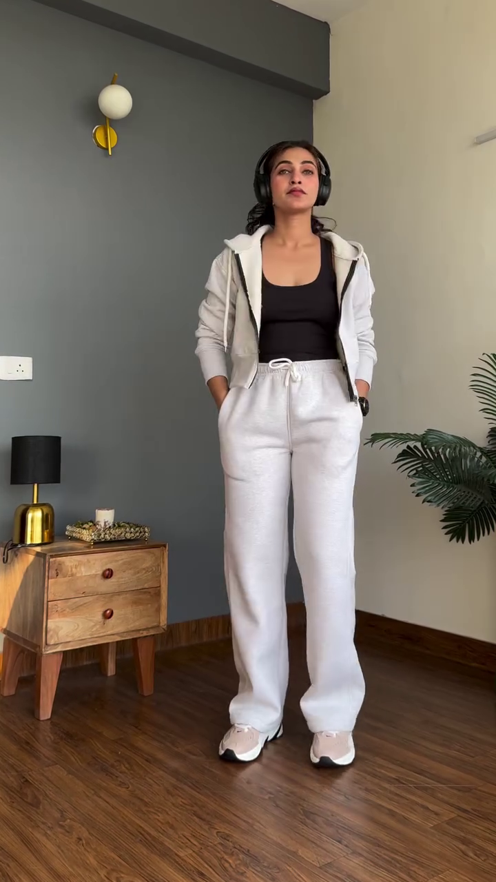 Pastel Yellow Hoodie & Jogger Set