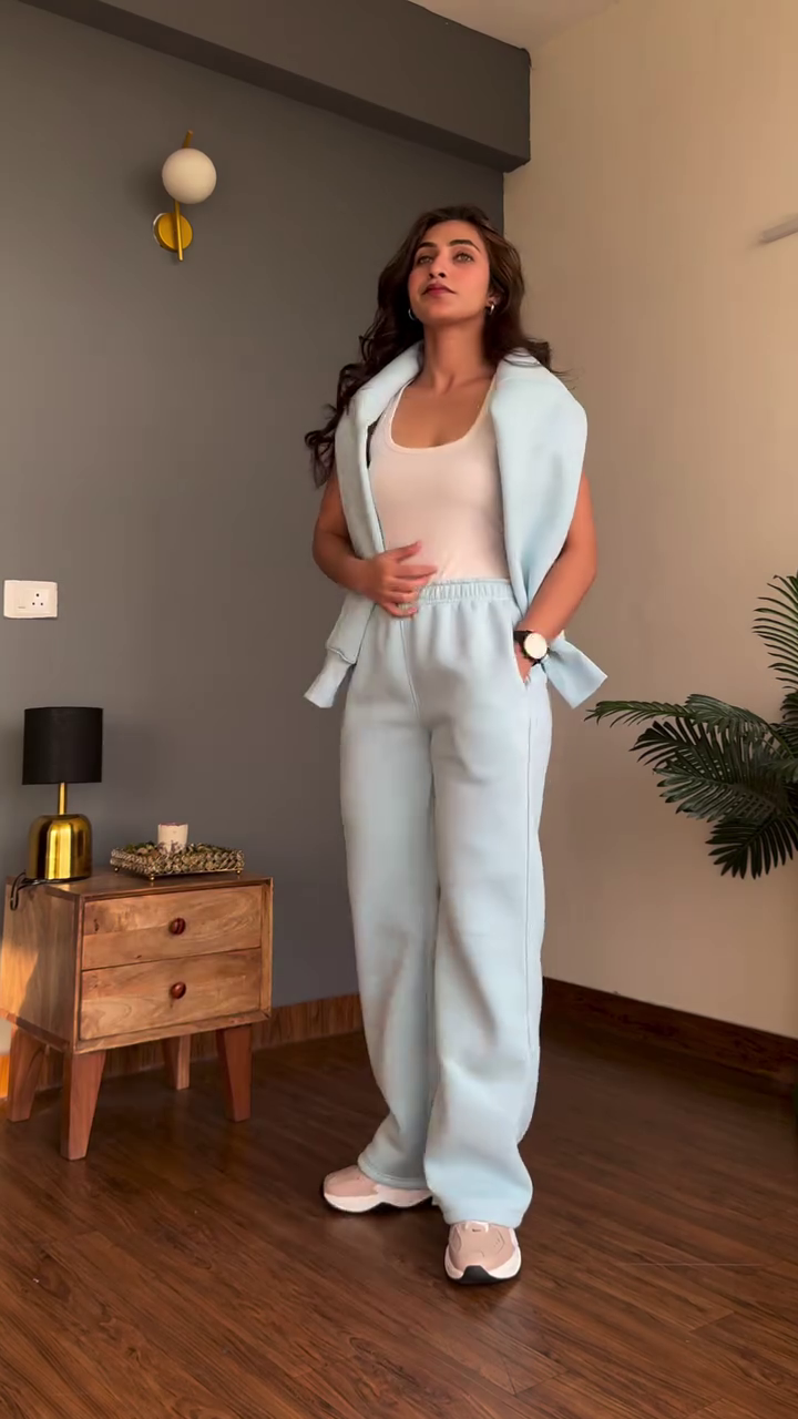 Pastel Yellow Hoodie & Jogger Set