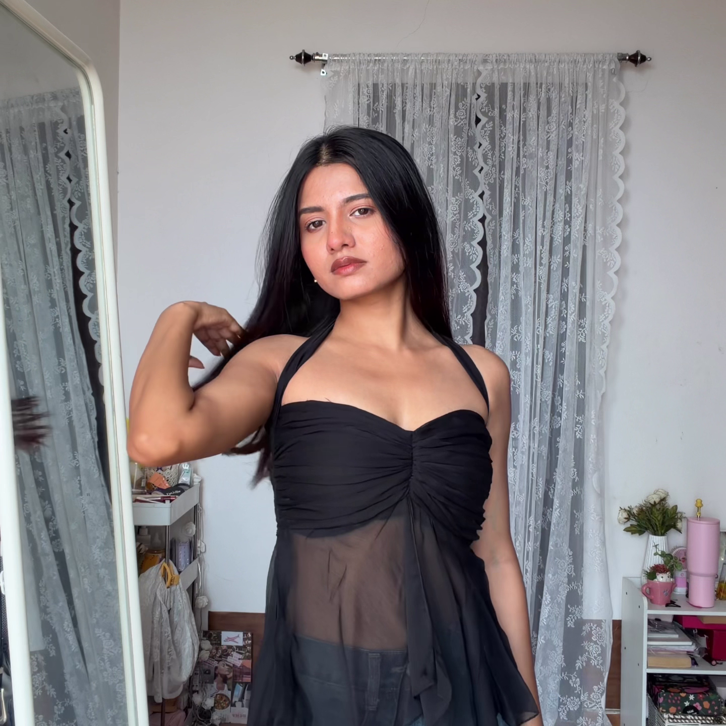 Lime Green Smocked Summer Dress