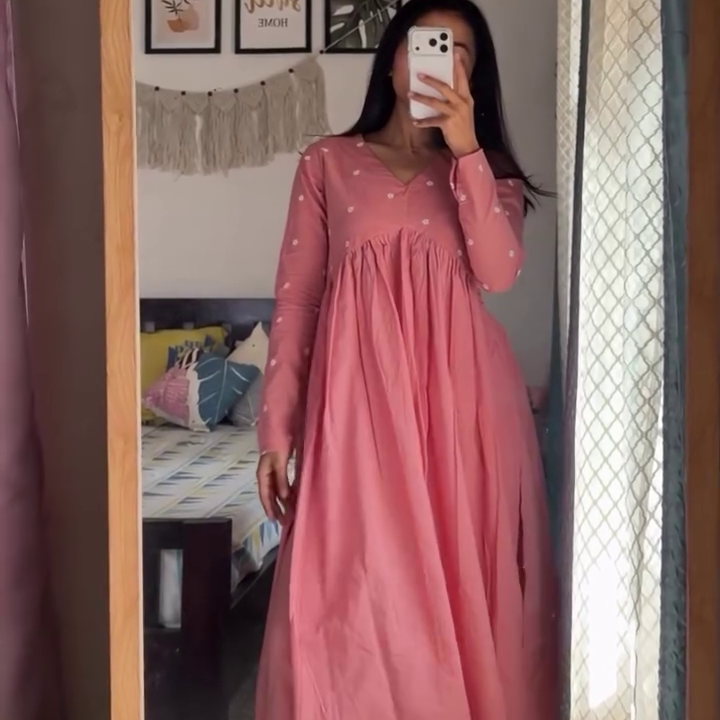 Soft Pink Modest Maxi Dress