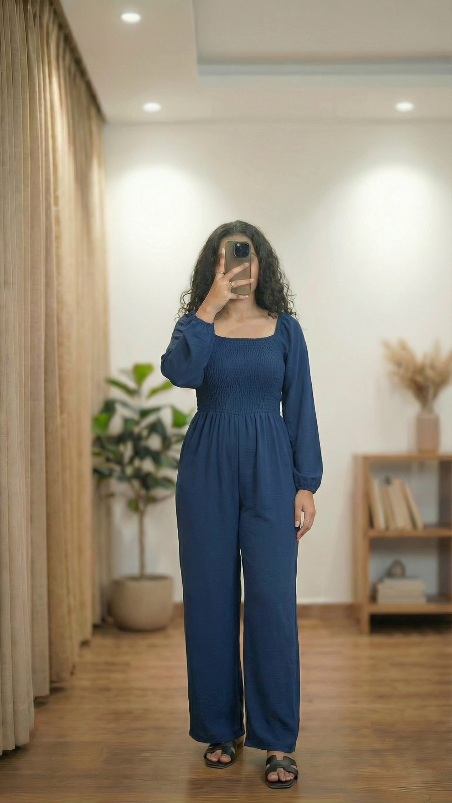 Printed Strap Jumpsuit