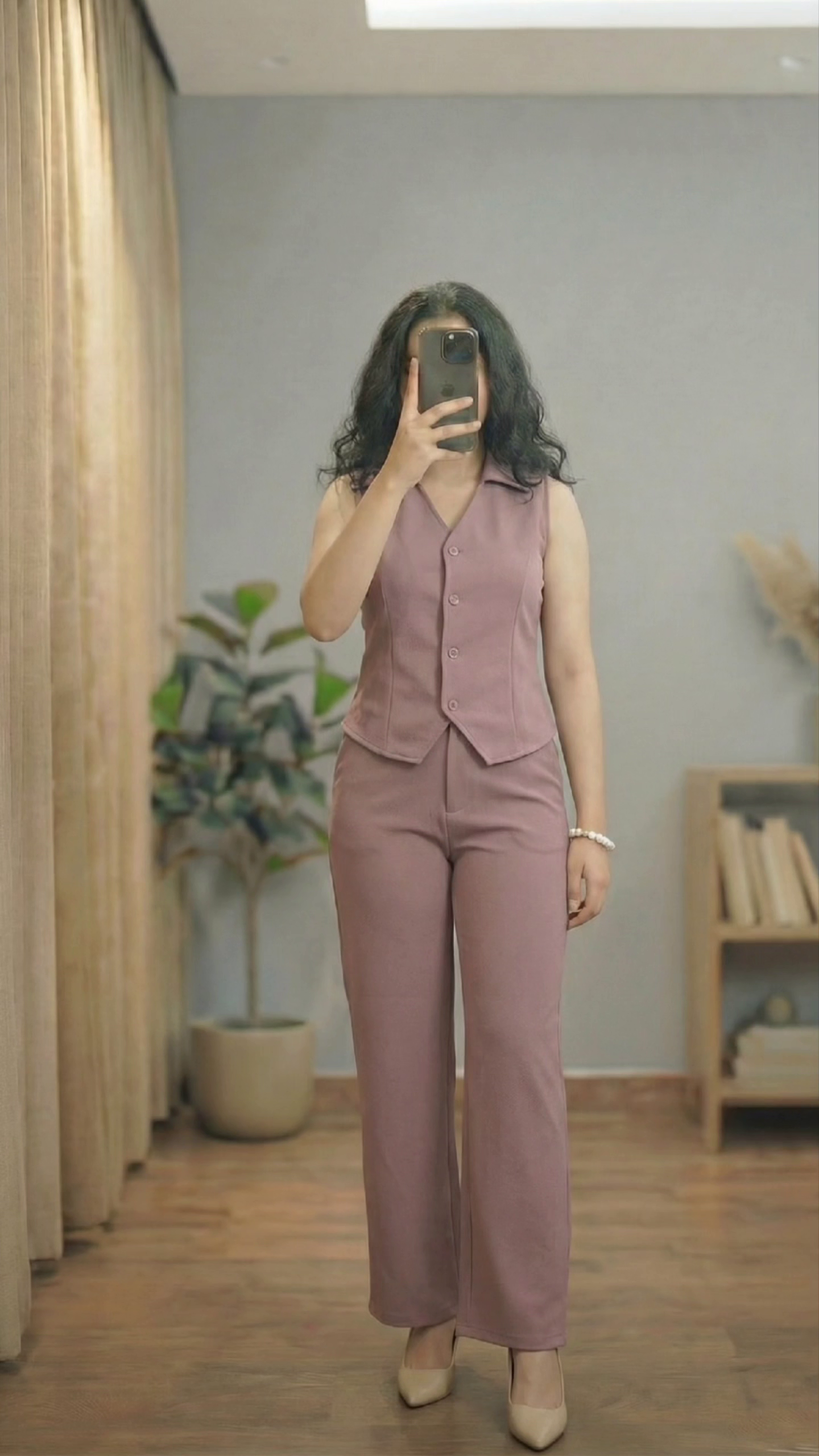 Black Embroidered Co-Ord Set