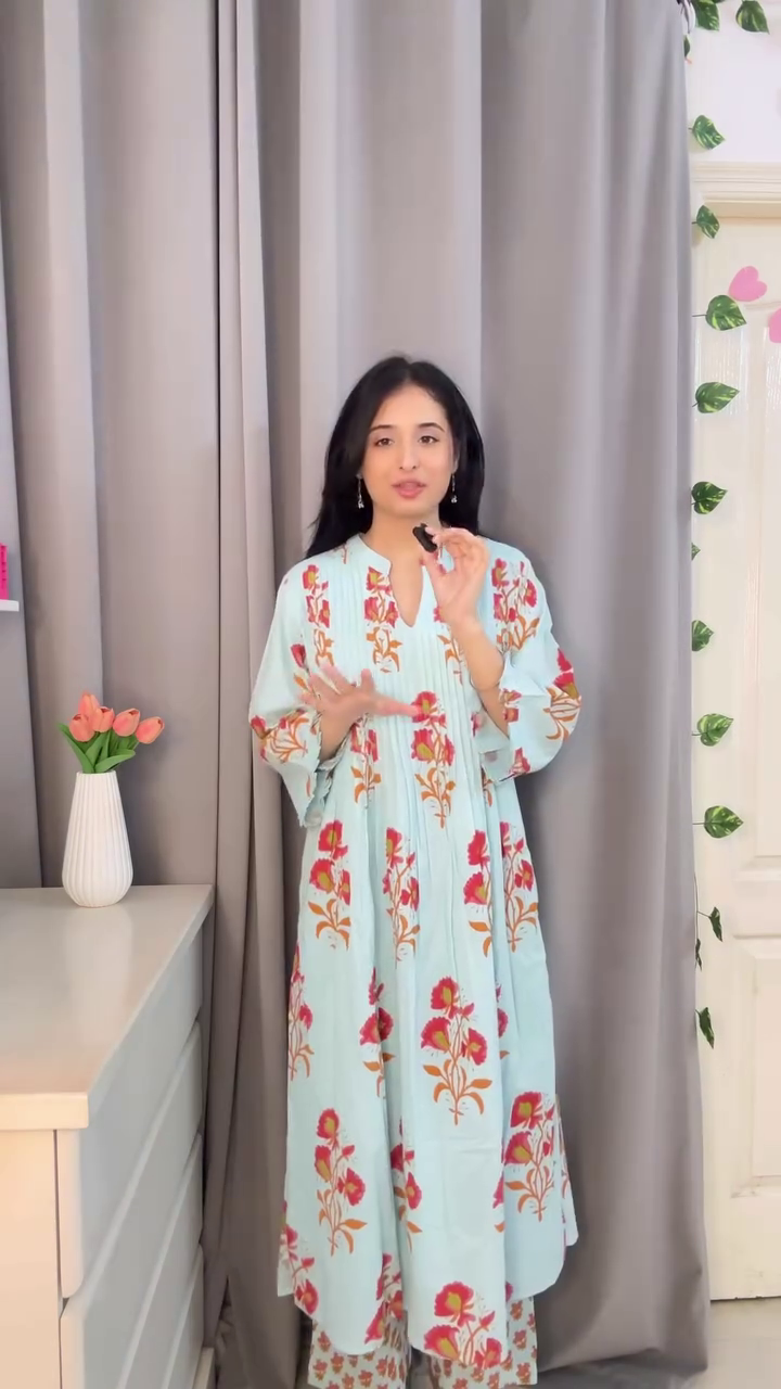 Floral Kurti Set