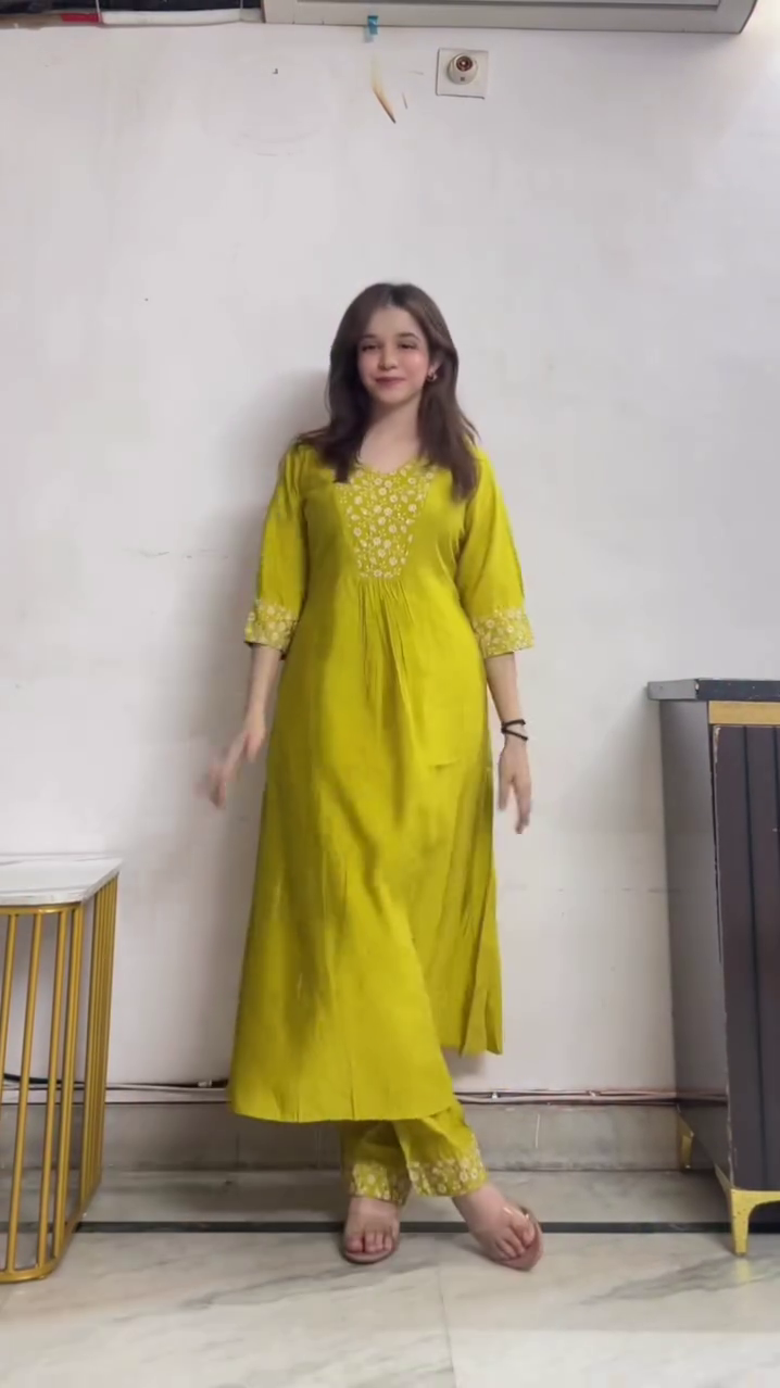 Yellow Kurta Set