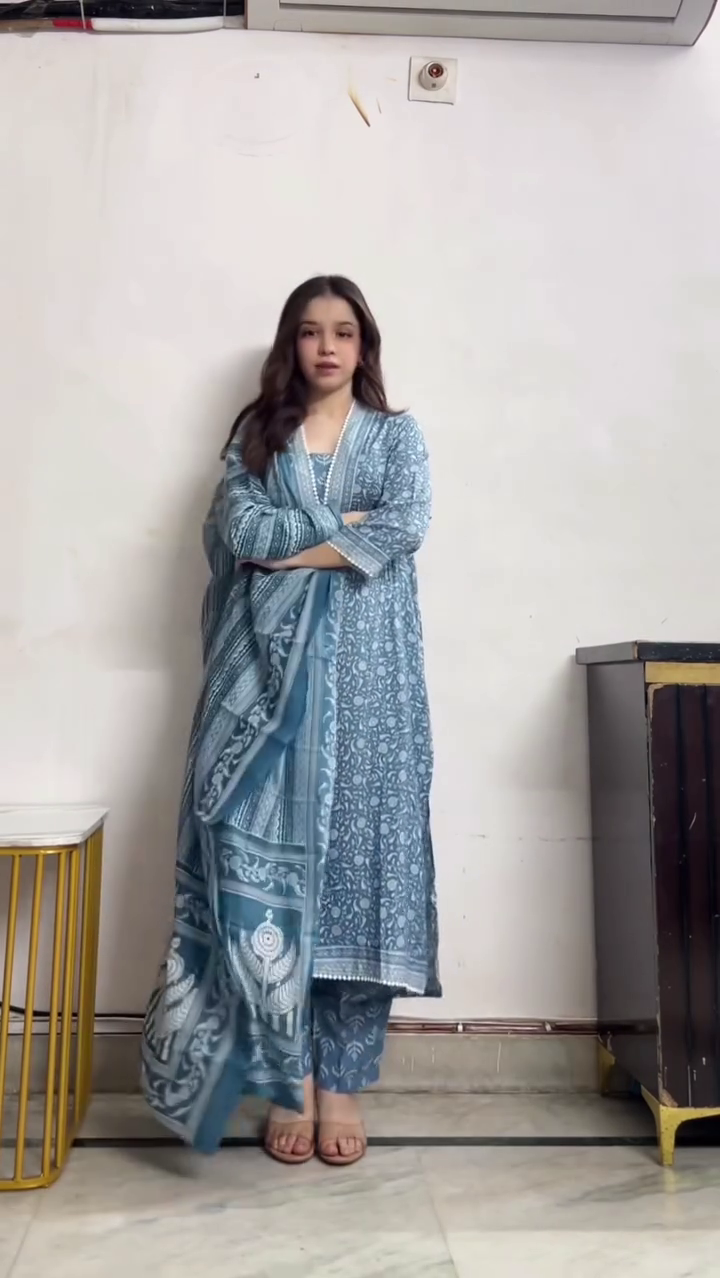 Red Kurta Set with Dupatta