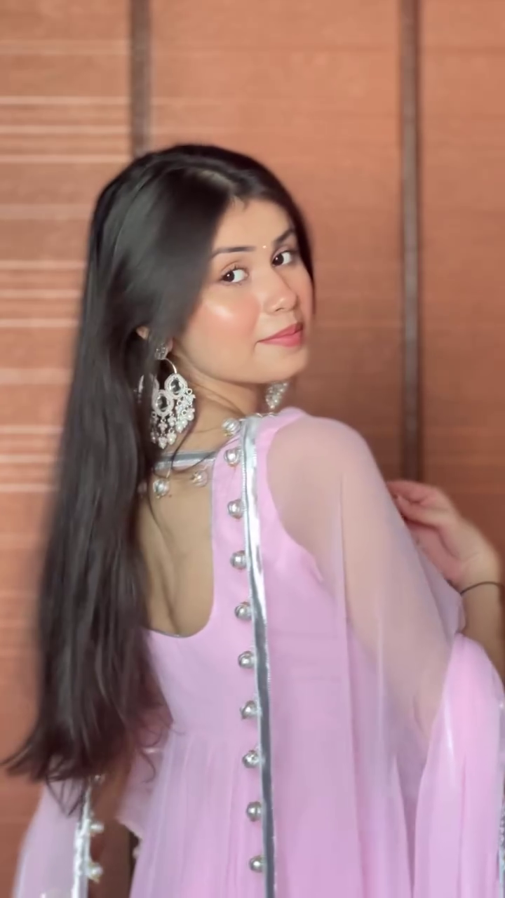 Blush Pink Anarkali Suit